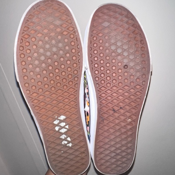 Multicolor/pattern laced vans. USED/ no original box - Picture 4 of 6